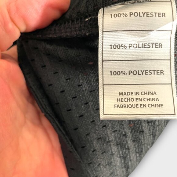 Mitchell & Ness Boston Bruins Mesh NHL Button Up Jersey Black Men's XL EUC - Picture 6 of 9